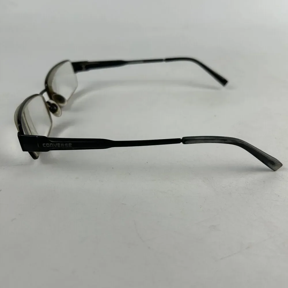 Converse Envision Eyeglasses Women's Black Plastic Round Full Rim‎ 53 18 135